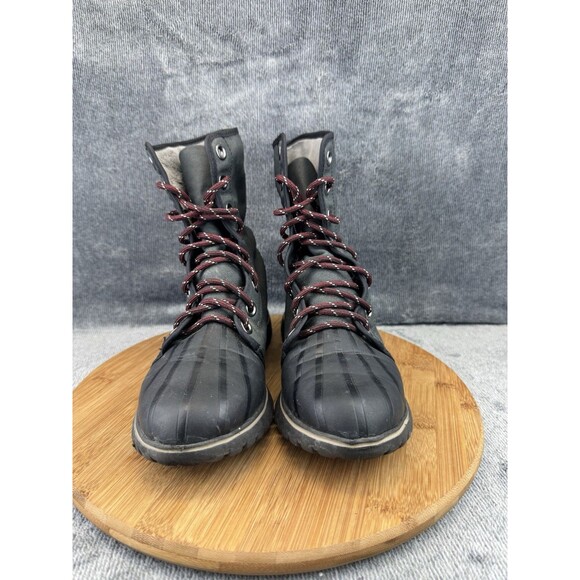 Sorel Cozy 1964 Winter Boot Womens Size 7.5 Black Snow Outdoors Canvas Lined - Picture 2 of 12